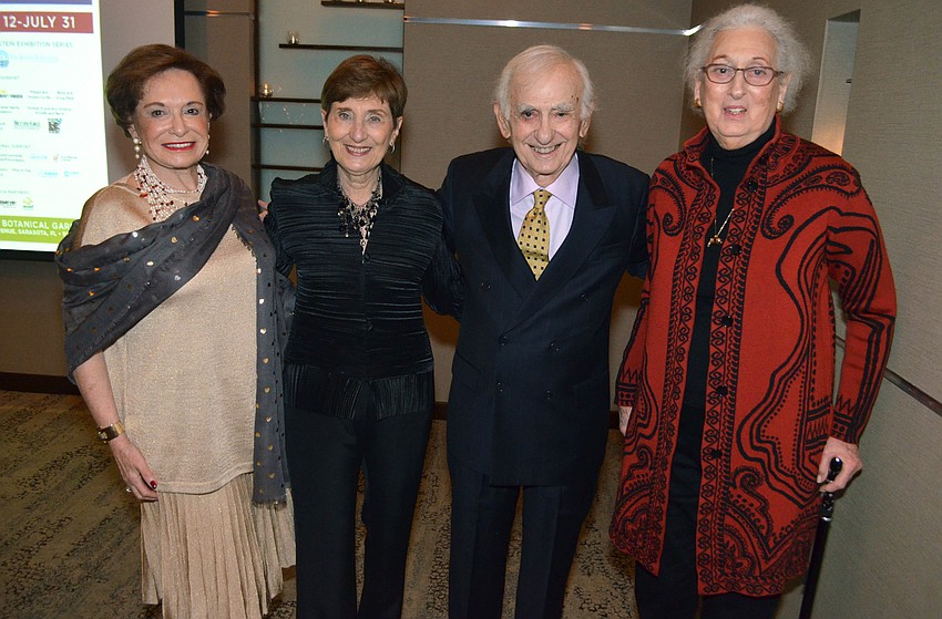 Joyce Cooper, Lois Stulberg, Martin Tucker and Ina Schnell