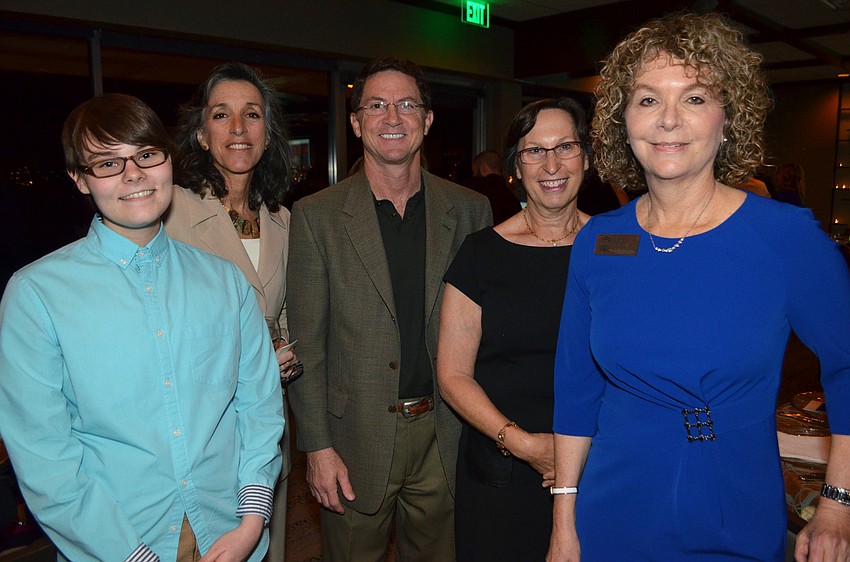 Jade Fischer, Jane and Brad Robbins, Ilene Denton and Ilene Fox
