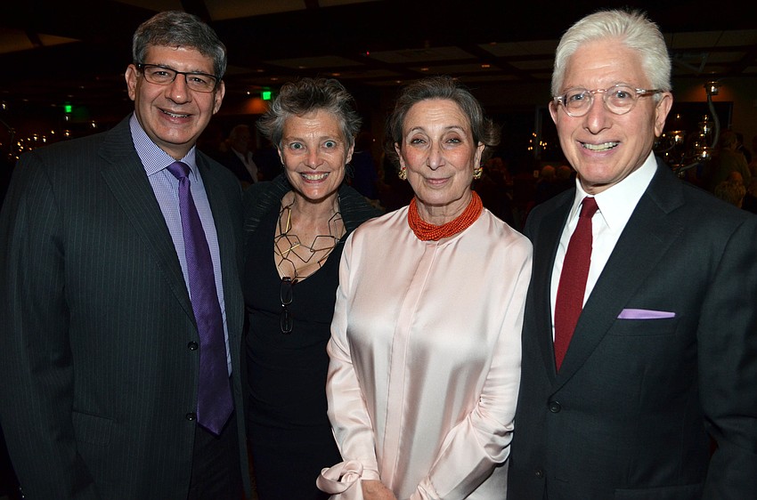 Dennis Diamond, Bella Meyer, Tina Synder and husband and speaker James Snyder