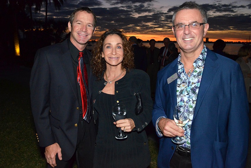 Robert Kohmen, Sheri Weinstein and Kelvin Cooper