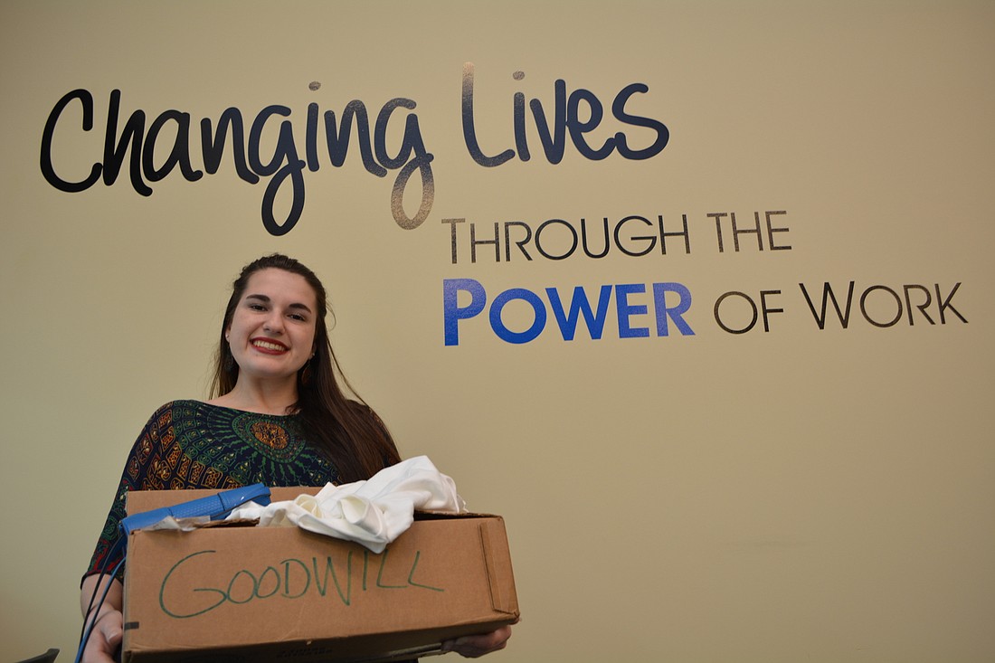 A youth ambassador with Goodwill Manasota, Brianna Moss says youth should do their part to help save the environment.