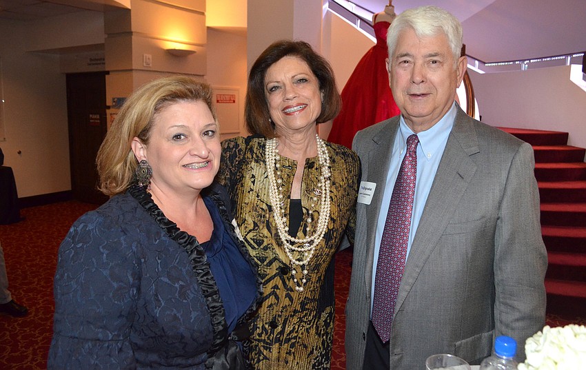 Tricia Mire with Ann and Larry Garberding