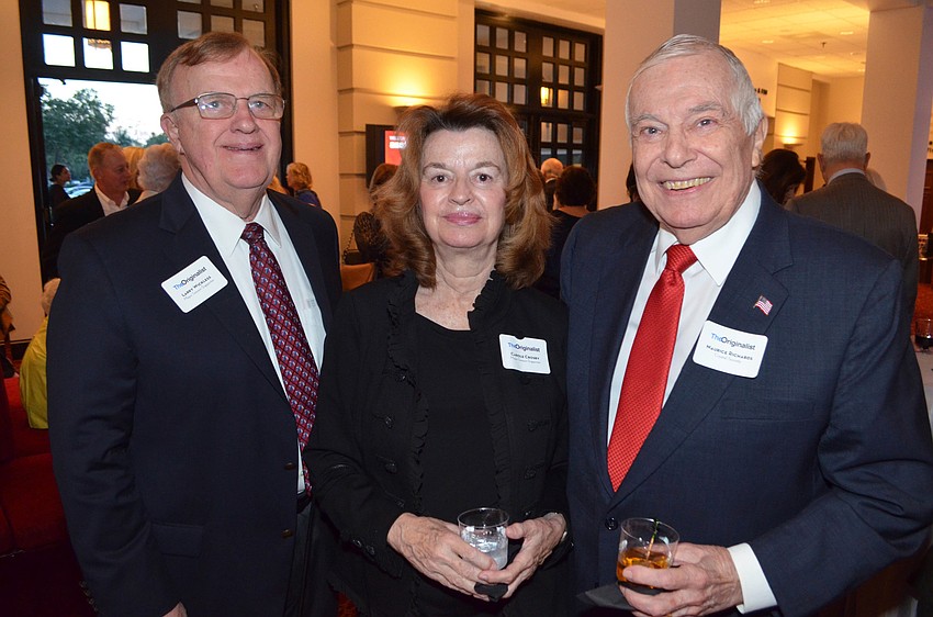 Larry Wickless, Carole Crosby and Maurice Richards