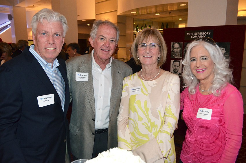Tim Foster, Jim Chandler, Ellen Foster and Terry Chandler