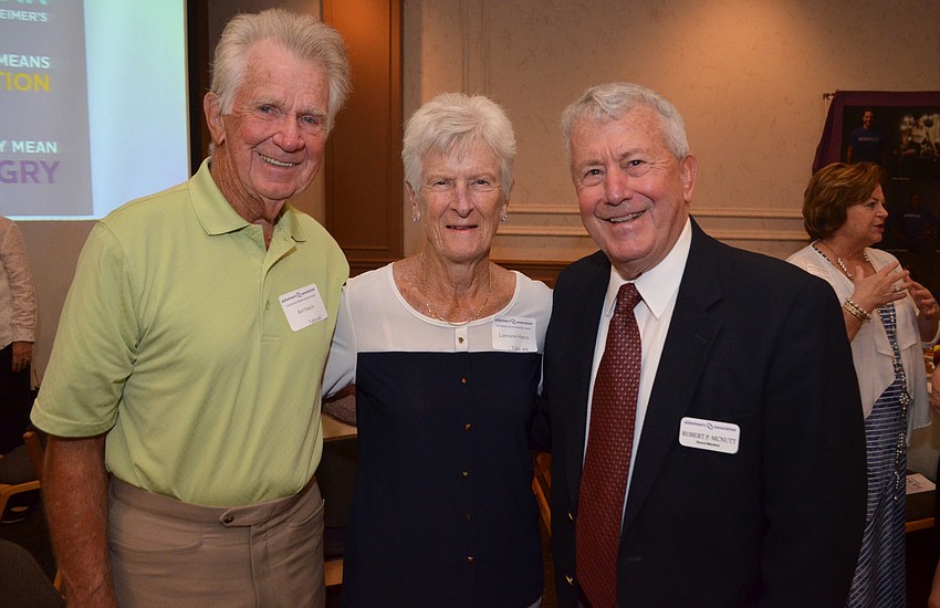 Art and Lorraine Hatch with Robert McNutt