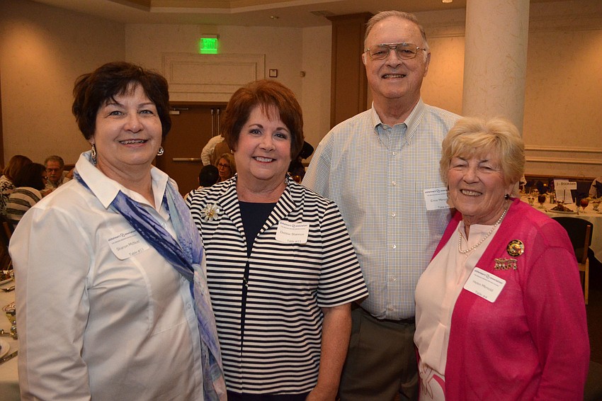 Sharon McNutt, Debbie Shannon and Ernie and Helen Menold
