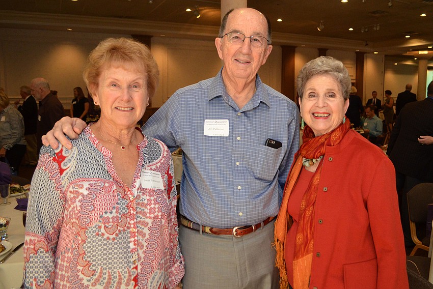 Janet and Jim Patterson with Janet Tolbert