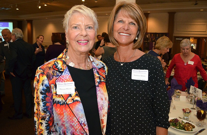 Maruta Miluns and Kathleen Shinn