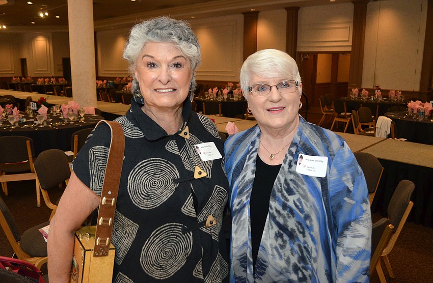Marjorie Stem and Marlene Bentley