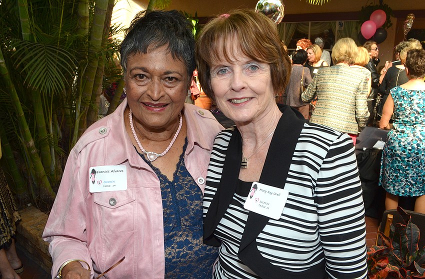 Frances Alvares and Mary Kay Urell