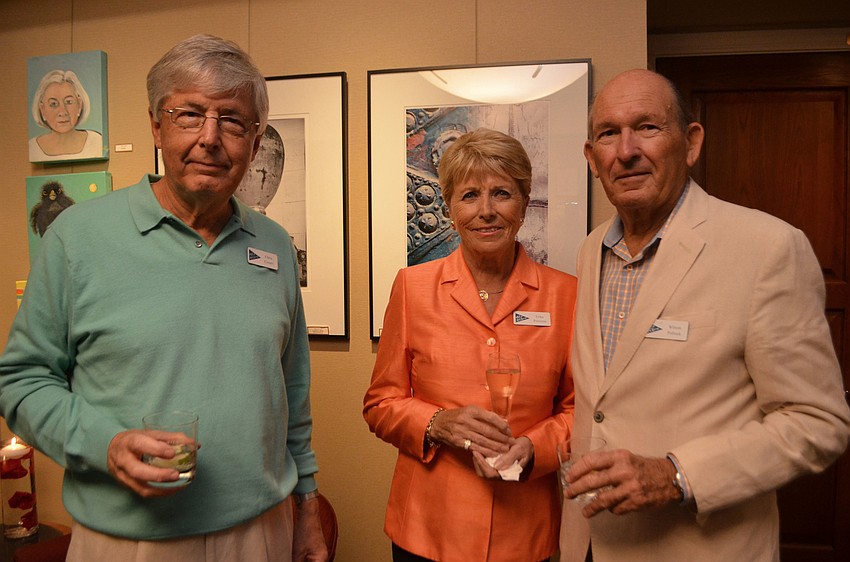 Chris Covert, Erika Peterson and Wilson Pollock
