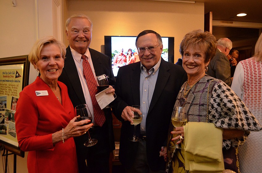 Marilyn and Tom Huseby, David Pearah and Karen Gallagher