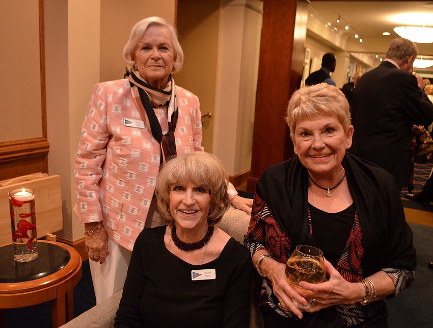 Judy Sande, Karel Beck and Sue Hanes