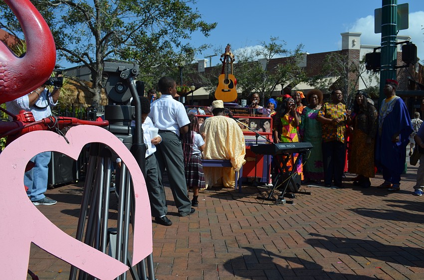 The Valentine’s Day show was a celebration of love and positive energy.