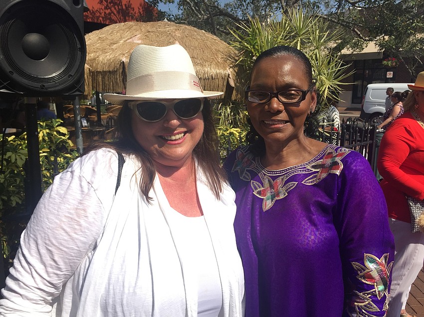 Susan Stockham and Viletta Martin.