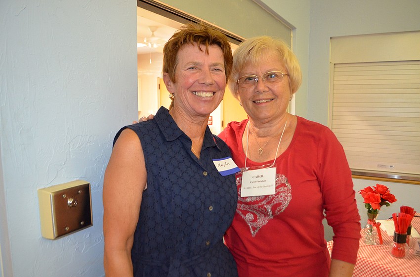 Mary Lou Ivaska and Carol Fischbein