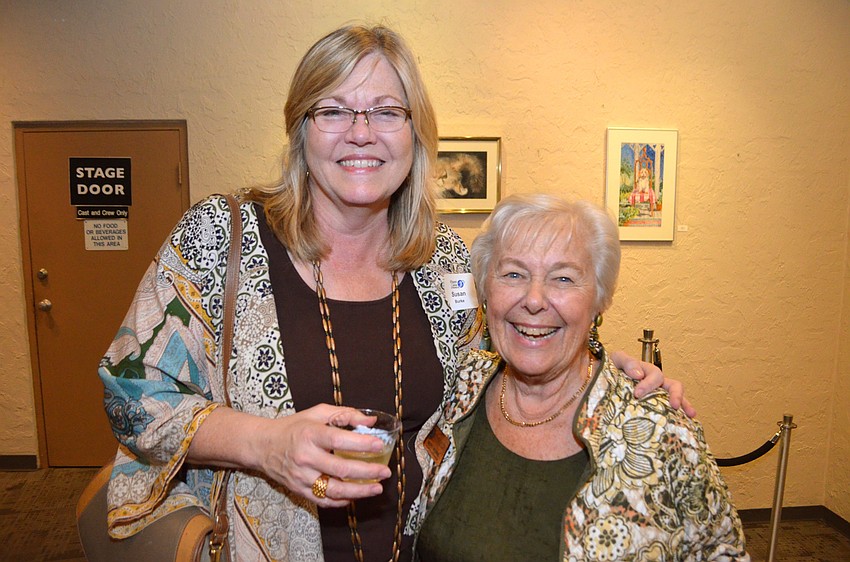 Susan Burke and Betty Morris