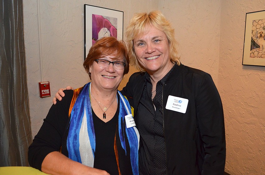 Karen Linsberg and Nadine Boulanger