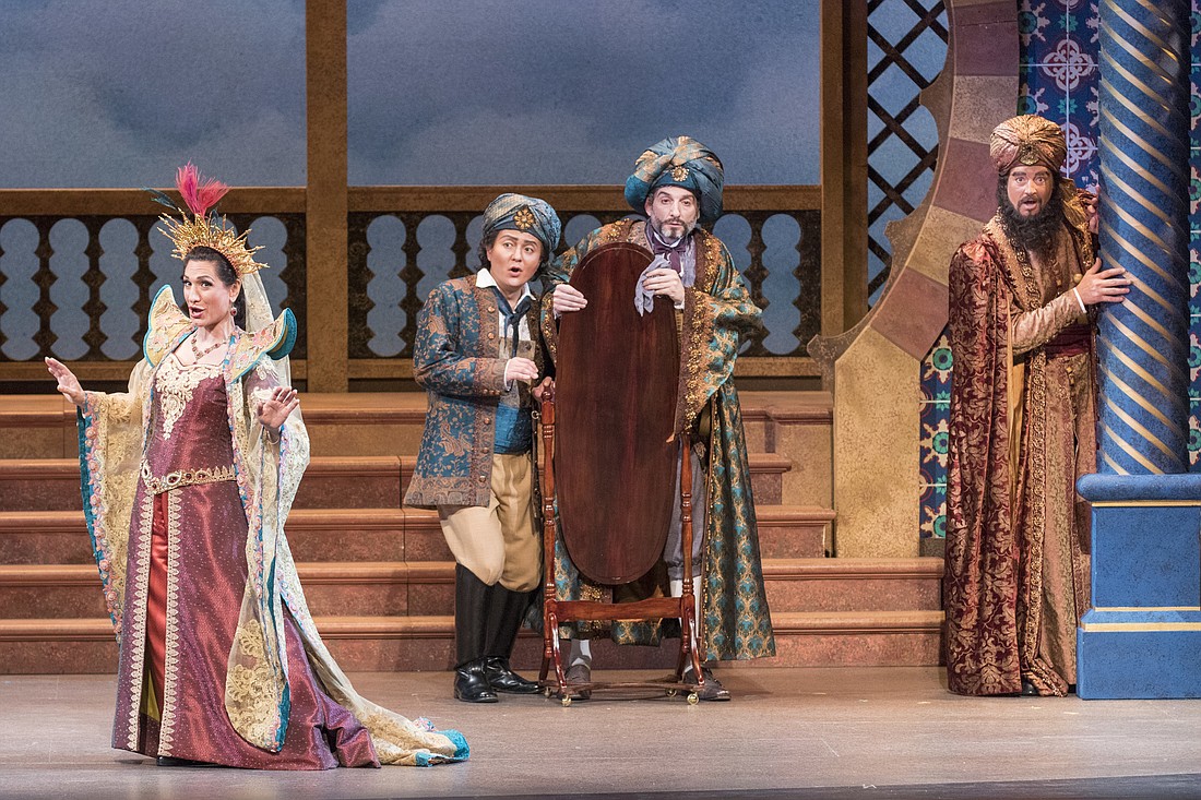 With "The Italian Girl in Algiers," Sarasota Opera delivers hilarity in true Rossini fashion.
