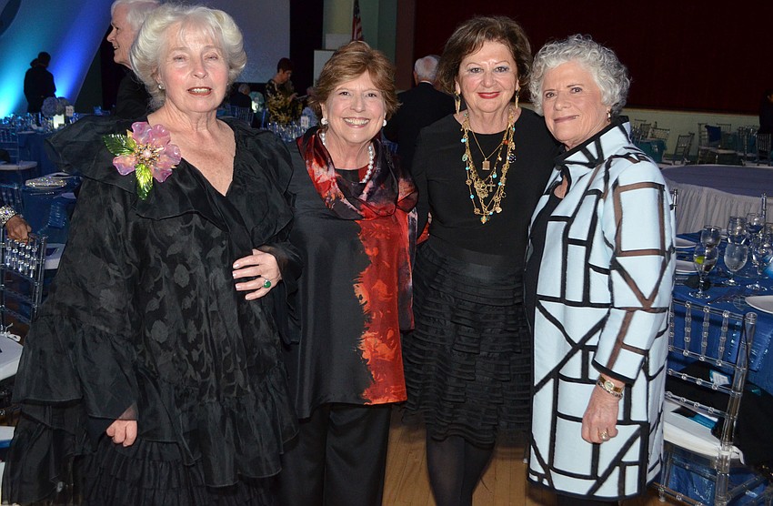 Bettina Von Walhof, Bev Bartner, Co-Chairwoman Renee Hamad and Bev Fisher