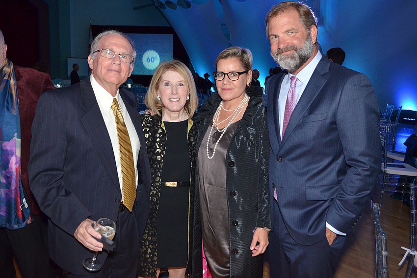 Rudy and Lois Lucek, Anne-Marie Russell and Mike Hein