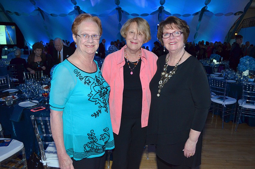 Millie Croson, Marilyn K. Kucharski and Sharon Gardner