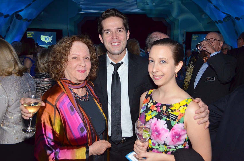 Diana Lager, Josh Horne and Katherine Jordan