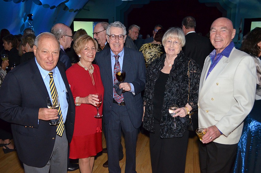 Mike and Ellen Esposito, David Bavar and Peggy and Ken Abt