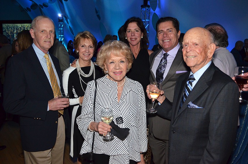 Frank and Kathy Rock with Betty Shapiro, Claudia McCorkle, Richard Ferrell and Bud Shapiro