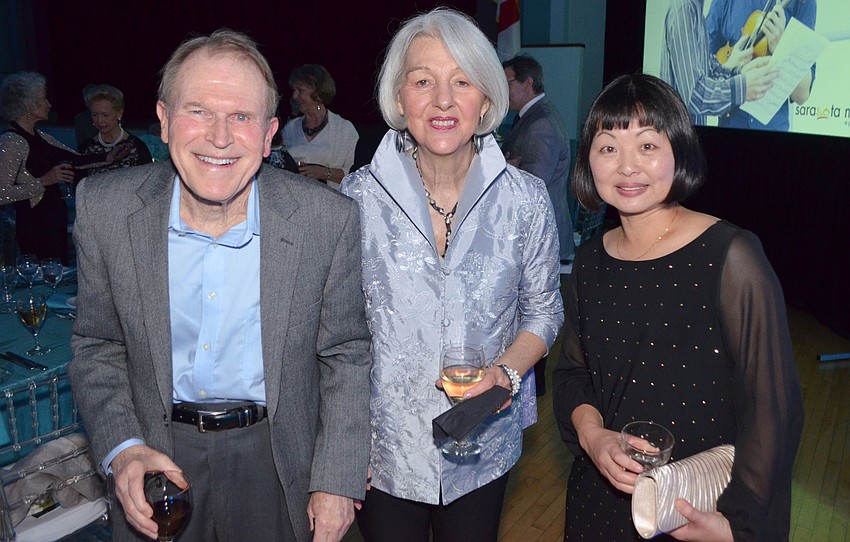 Charlie and Rosalie Peirce with Yoko Kita