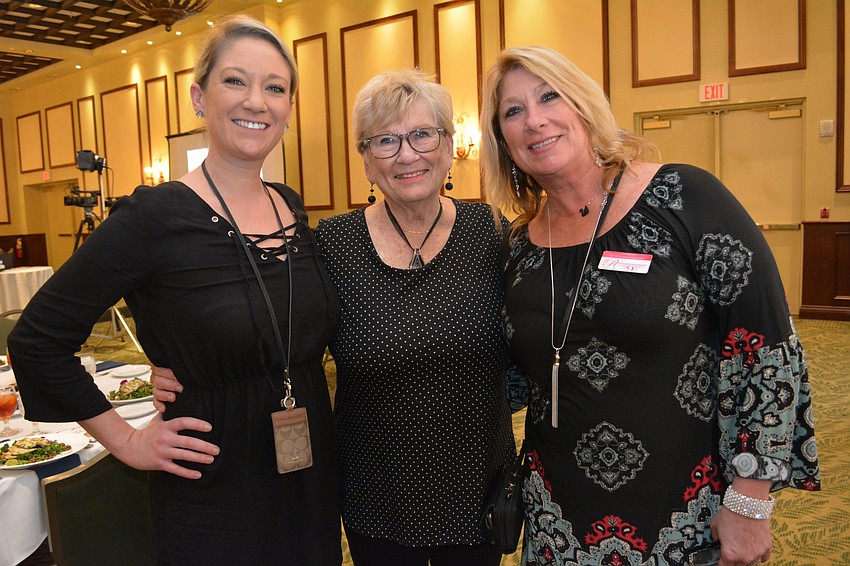 Julianne Niebour came with her grandmother Mary Costa and mother Judi Bjork, all East County residents.