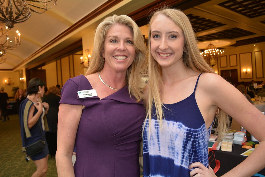 East County'  s Lisa Kirkland was eager to see her daughter, Connor, model in the fashion show.