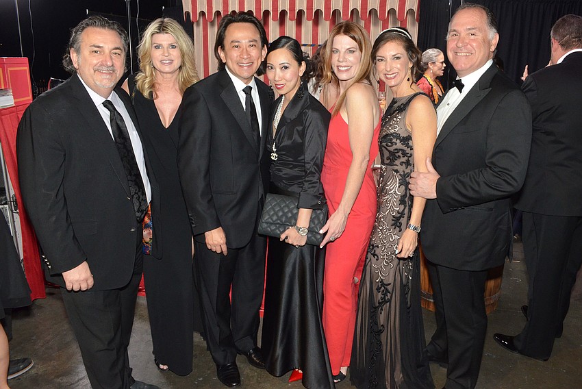 Phil and Kim Mancini, Tom and Linda Doan, Renee Phinney and Donna and David Koffman