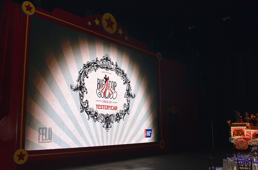 The theme was '  Circus of Yesteryear'   at the Big Top Gala on Feb. 25 at Feld Entertainment Studios.