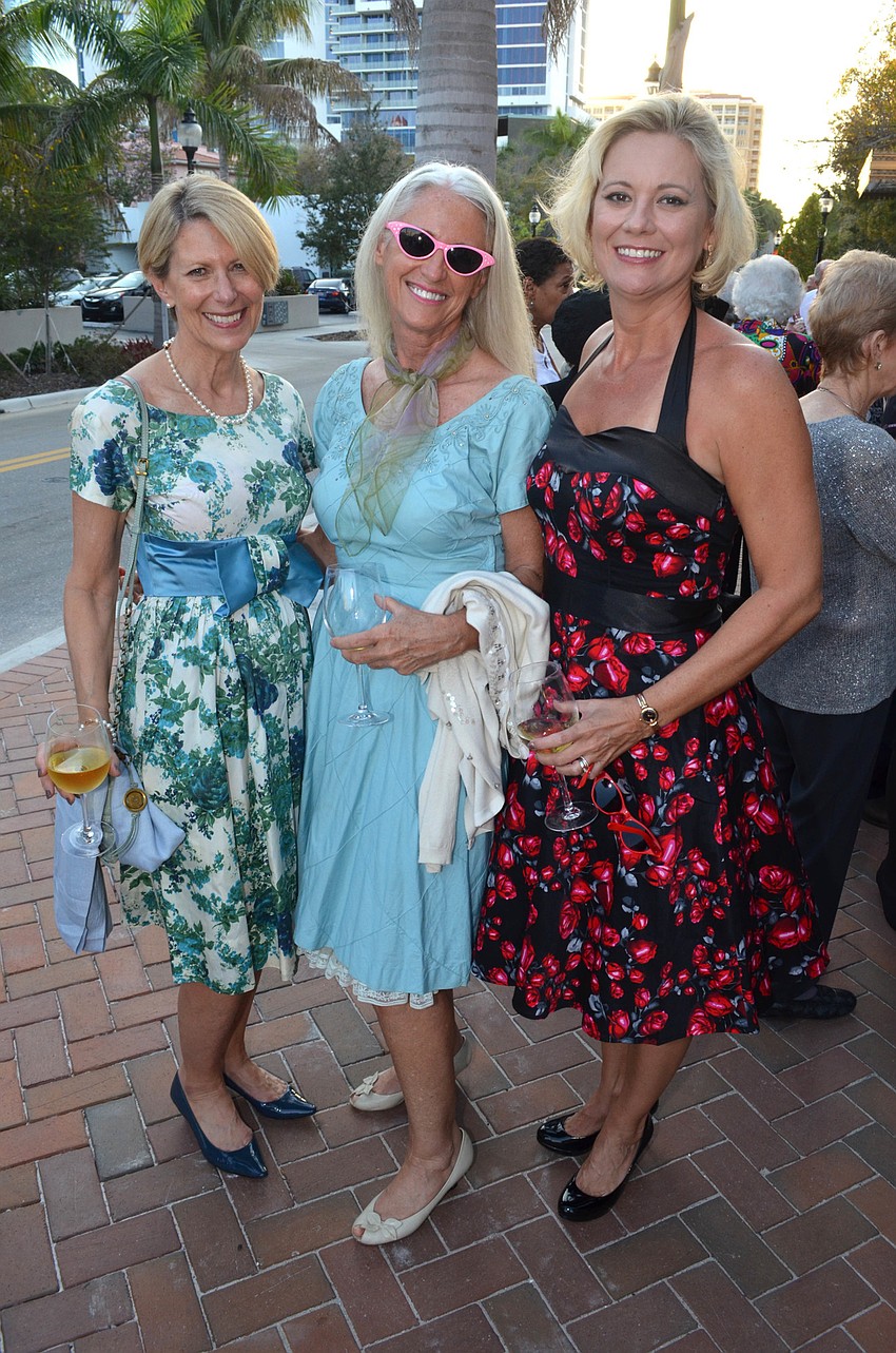 Patricia Courtois, Dru Greene and Rebecca Hopkins, FST managing director