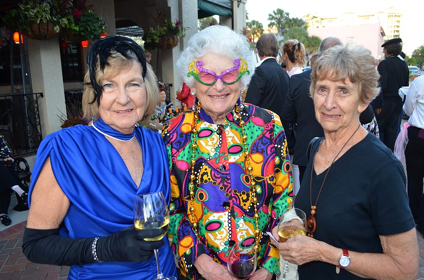 Sandi Kelly, Ida Cuthbertson and Kay Zabetakis
