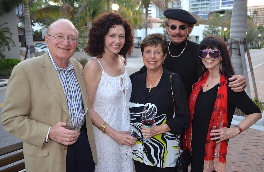 Robert Israeloff, Kate Hampton, Bonny Israeloff, Richard Hopkins, FST producing artistic director and Carolyn Michel