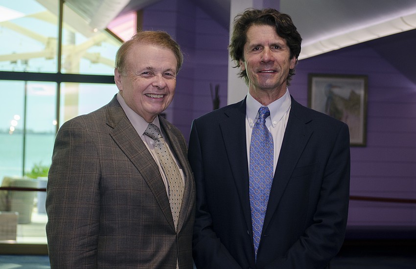 Ringling College of Art and Design President Larry Thompson and James Balog