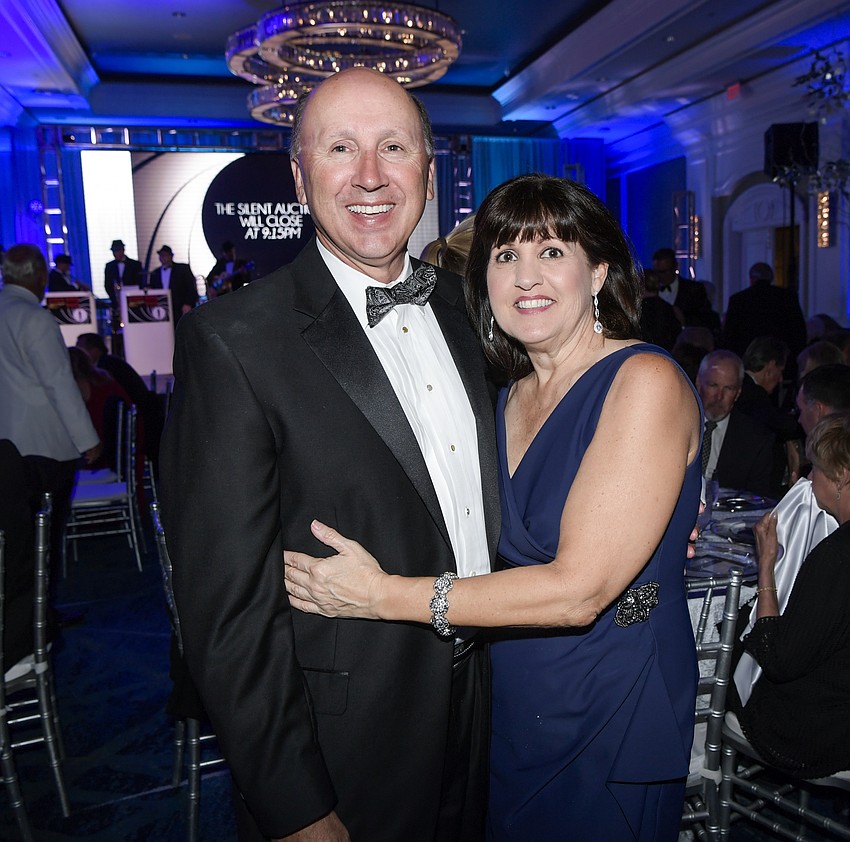 Mark Pritchett and Gina Taylor