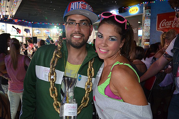 Amir Chokr and Jenifer Matteo