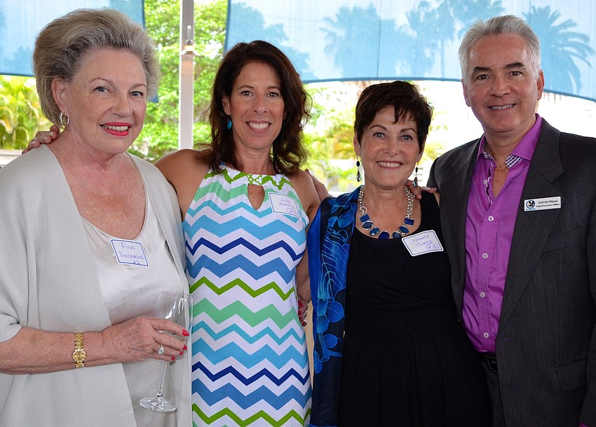 Ann Anderson, Lisa Hartman, Nancy Curtis and David Pilston