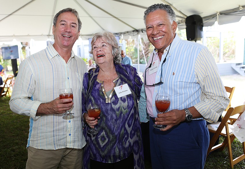 Leonard McGill with Judy and Eladio Amores