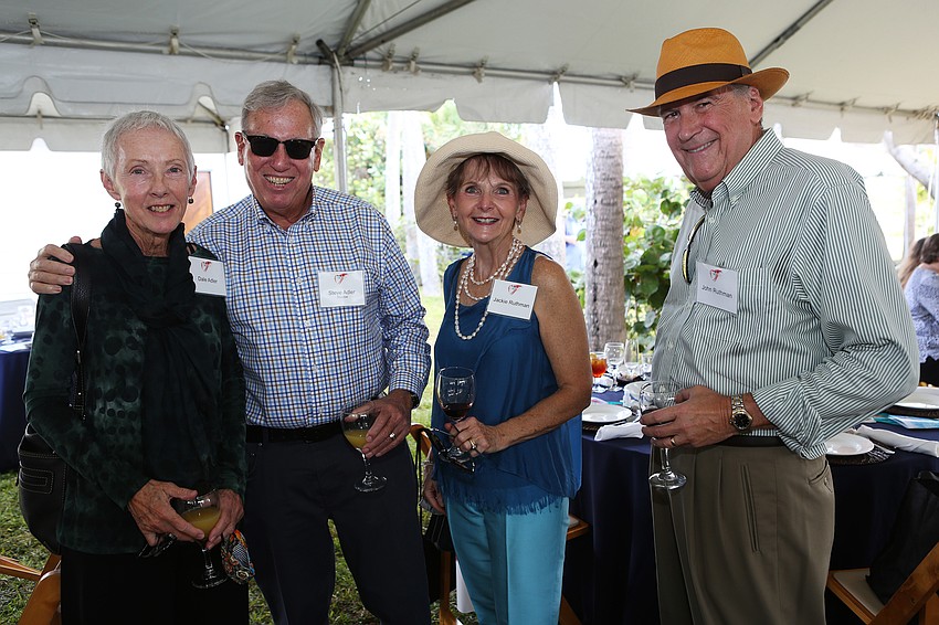 Dale Adler and Steve Adler with Jackie and John Ruthman