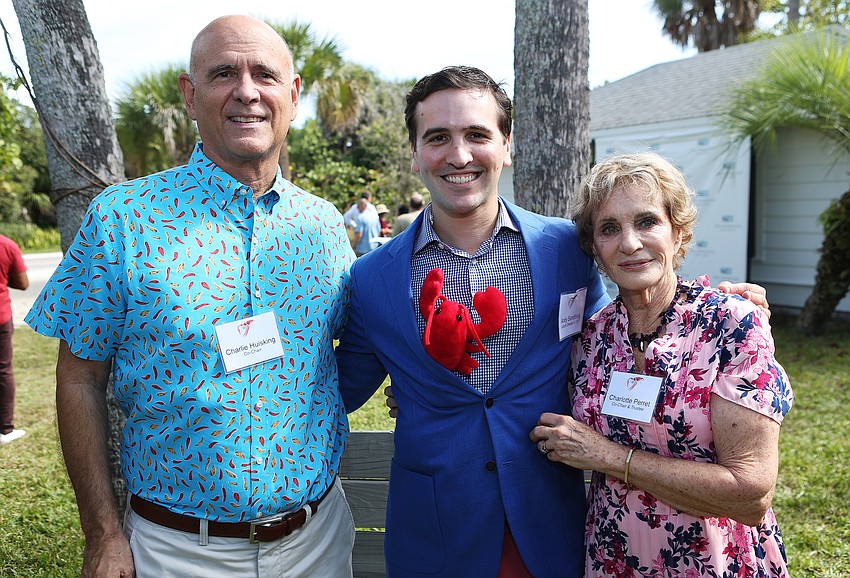 Co-chairman Charles Huisking, Artistic Director and CEO Andy Sandberg and co-chair Charlotte Perret