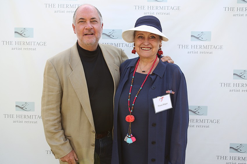 Brad Goddard and Flora Major