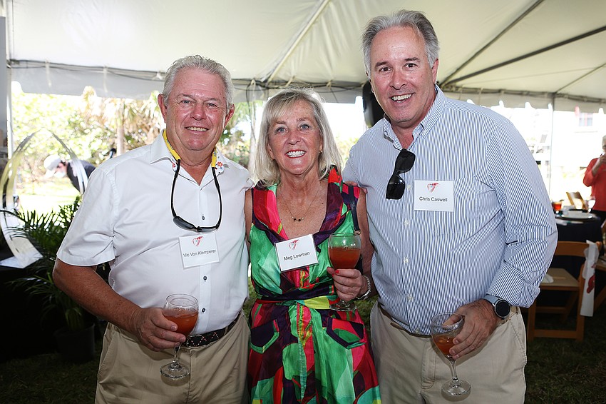 Vic Von Klemperer,  Megan Lowman and Chris Caswell