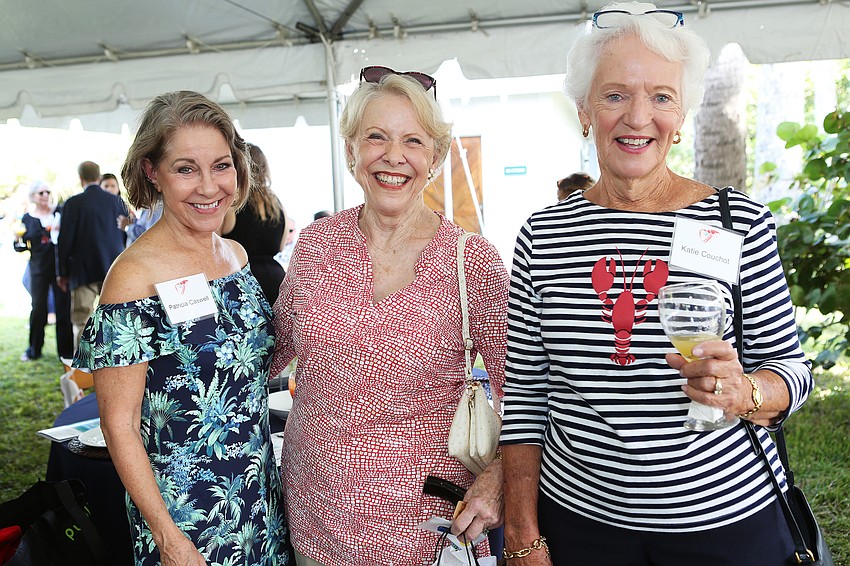 Patricia Caswell, Marletta Darna and Katie Couchot