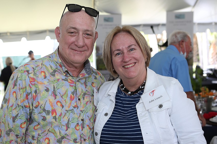 Dennis Rees and Julie Leach