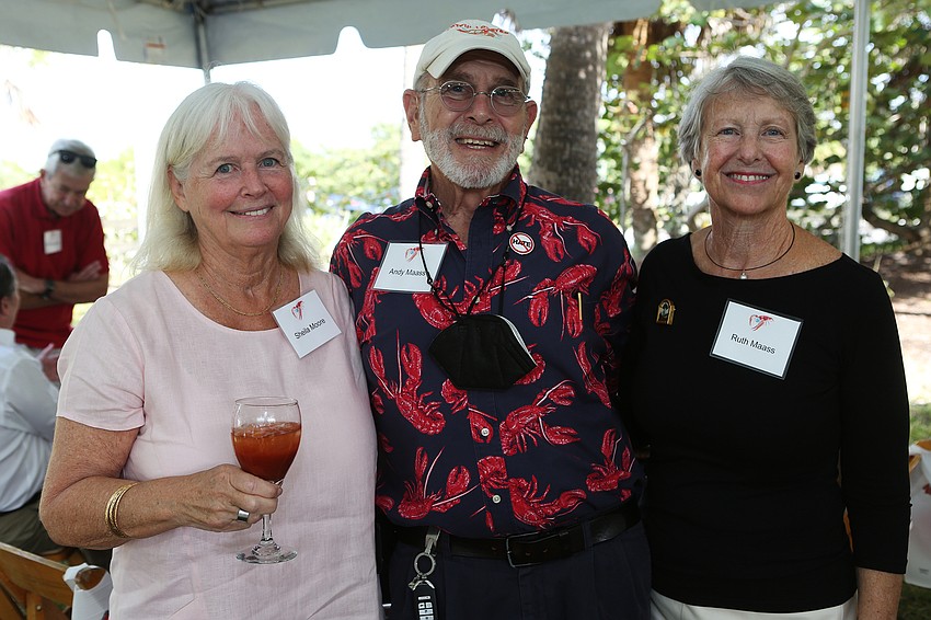 Sheila Moore, Andy Maass and Ruth Maas