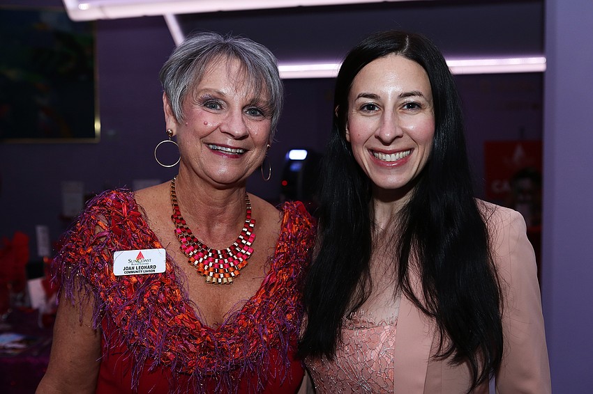 Joan Leonard and Gina Nuzzo